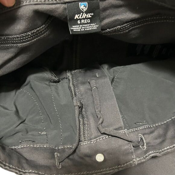 Kuhl Skinny Stretch Flex Pants Jeans Size 6 Reg 27 X 31 gray - Picture 13 of 16